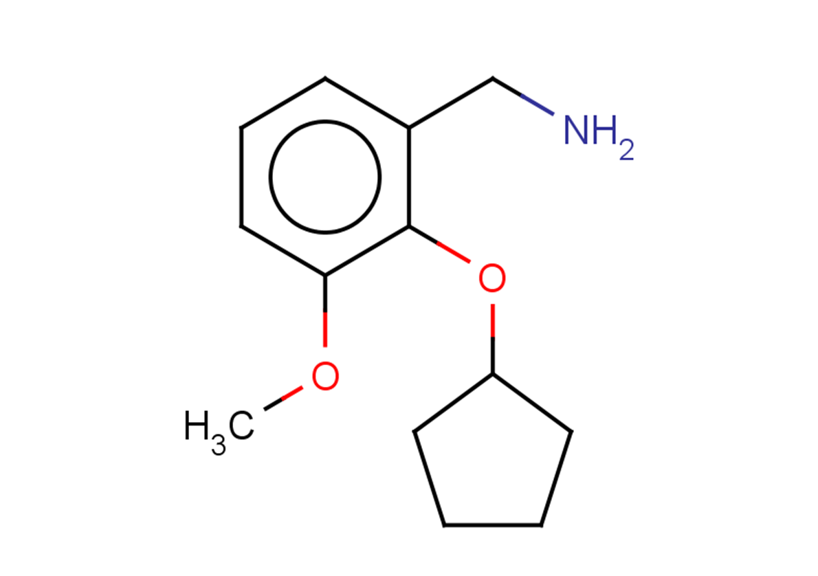[2-(cyclopentyloxy)-3-methoxyphenyl]methanamine