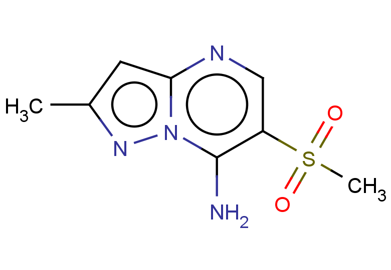 6-methanesulfonyl-2-methylpyrazolo[1,5-a]pyrimidin-7-amine