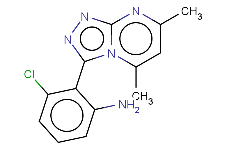 3-chloro-2-{5,7-dimethyl-[1,2,4]triazolo[4,3-a]pyrimidin-3-yl}aniline