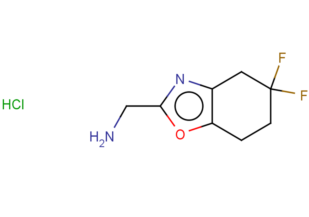 1-(5,5-difluoro-4,5,6,7-tetrahydro-1,3-benzoxazol-2-yl)methanamine hydrochloride