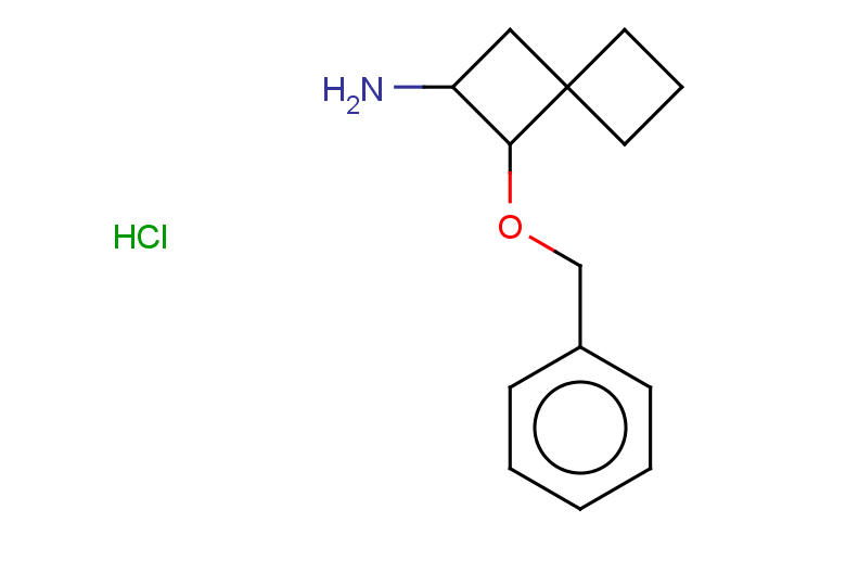 1-(benzyloxy)spiro[3.3]heptan-2-amine hydrochloride, Mixture of diastereomers