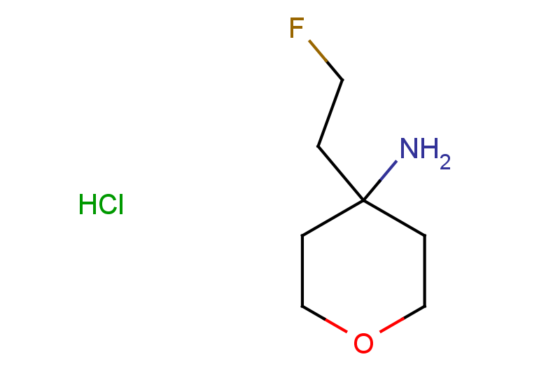 4-(2-fluoroethyl)oxan-4-amine hydrochloride
