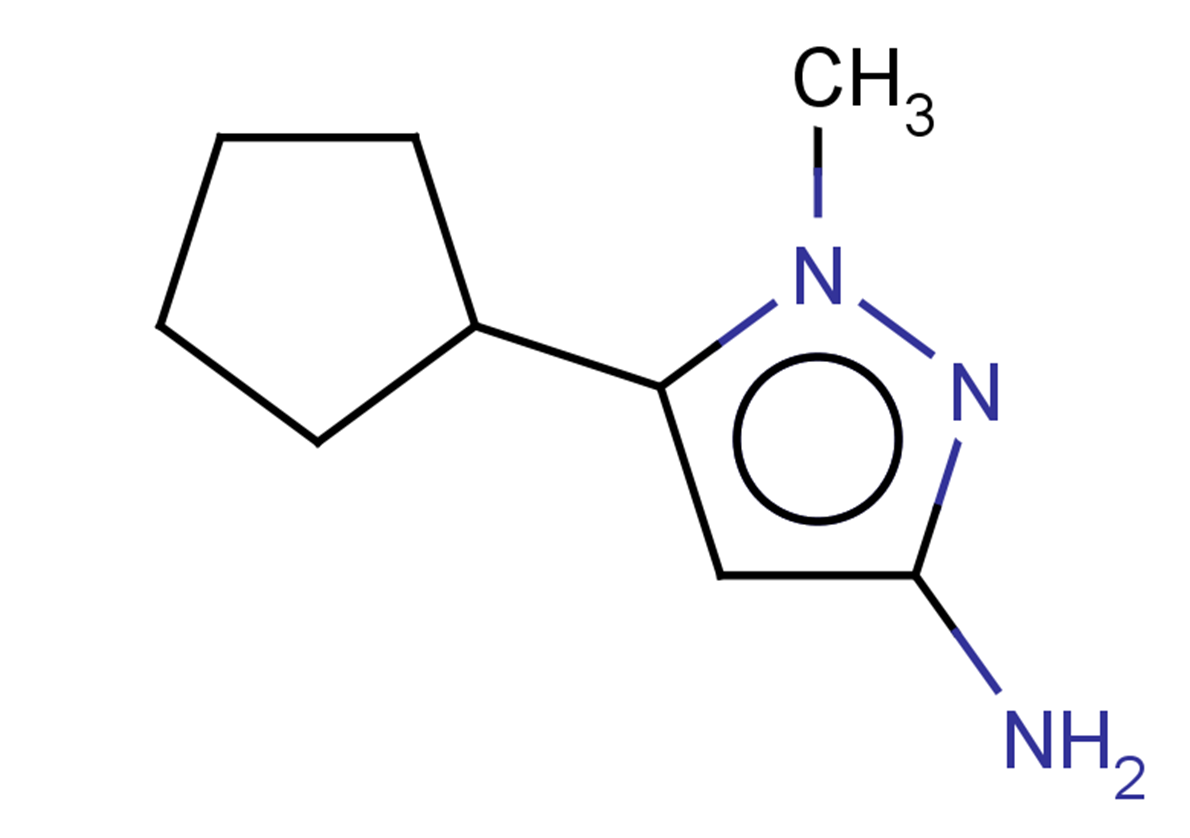 5-cyclopentyl-1-methyl-1H-pyrazol-3-amine