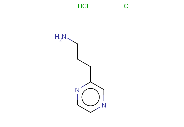 3-(pyrazin-2-yl)propan-1-amine dihydrochloride