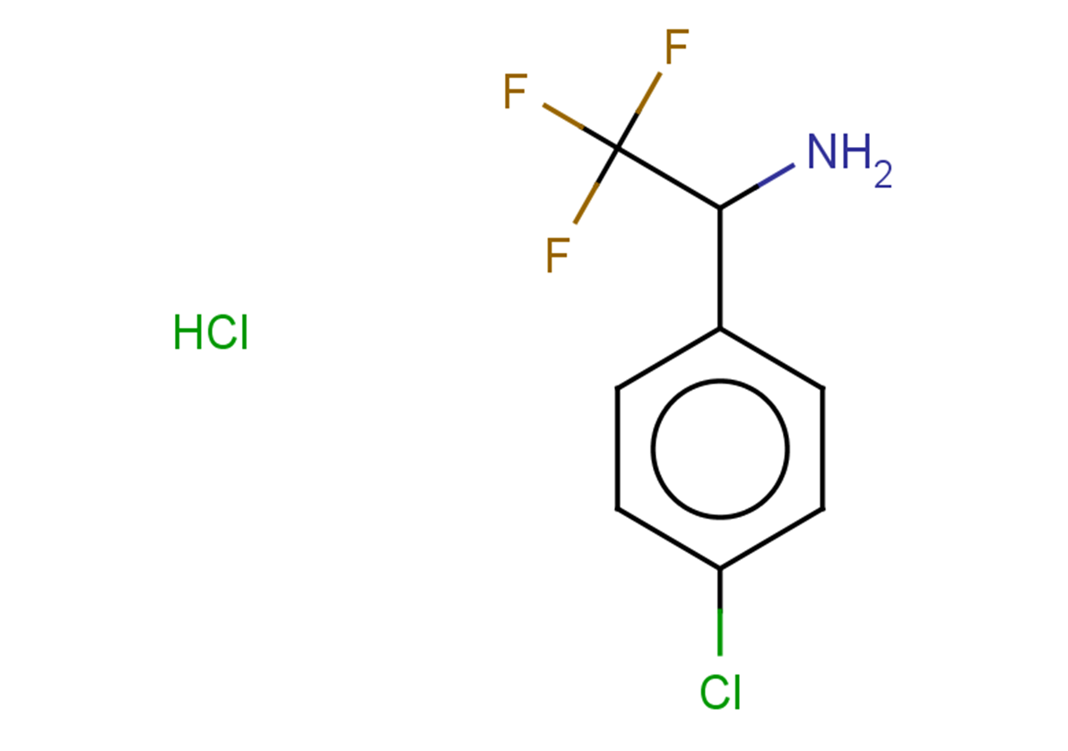 1-(4-chlorophenyl)-2,2,2-trifluoroethan-1-amine hydrochloride