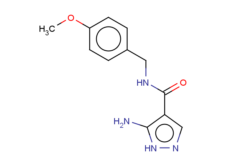 5-amino-N-[(4-methoxyphenyl)methyl]-1H-pyrazole-4-carboxamide