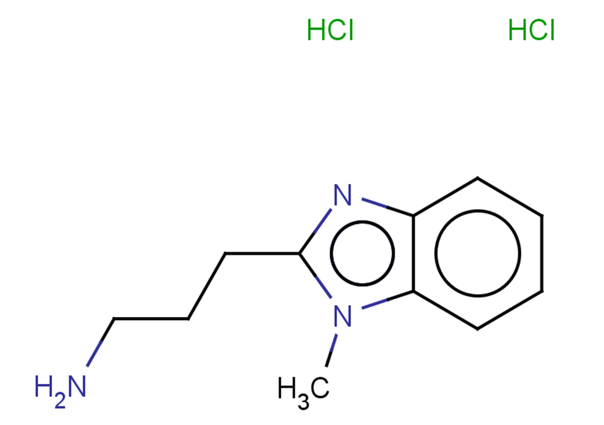 3-(1-methyl-1H-1,3-benzodiazol-2-yl)propan-1-amine dihydrochloride