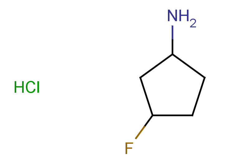 3-fluorocyclopentan-1-amine hydrochloride, Mixture of diastereomers