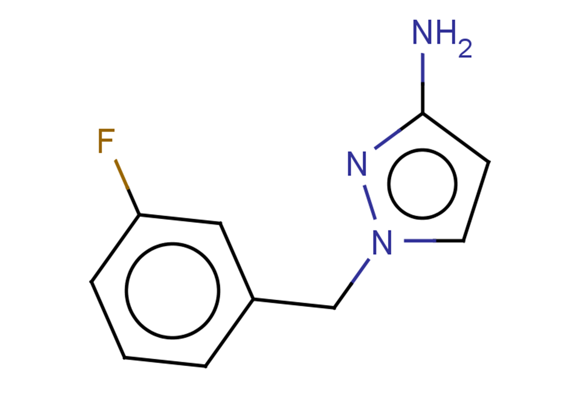 1-[(3-fluorophenyl)methyl]-1H-pyrazol-3-amine