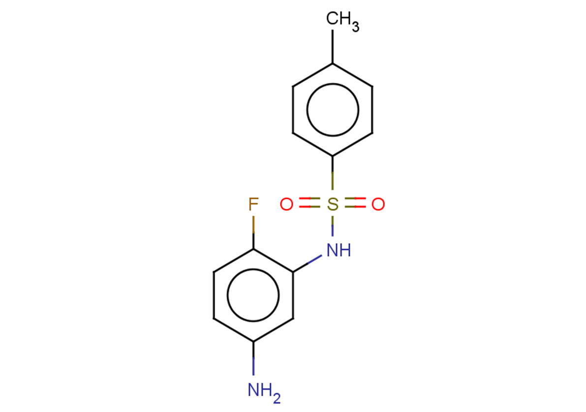 N-(5-amino-2-fluorophenyl)-4-methylbenzene-1-sulfonamide