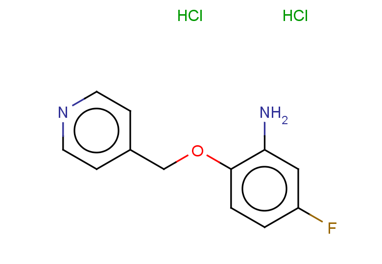 5-fluoro-2-[(pyridin-4-yl)methoxy]aniline dihydrochloride