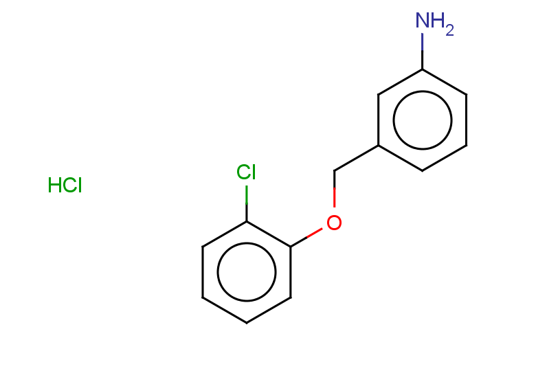 3-[(2-chlorophenoxy)methyl]aniline hydrochloride