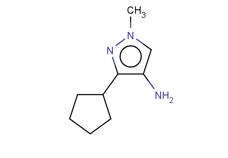 3-cyclopentyl-1-methyl-1H-pyrazol-4-amine