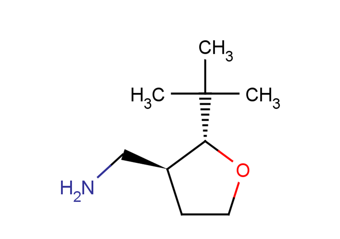 rac-[(2R,3S)-2-tert-butyloxolan-3-yl]methanamine, trans