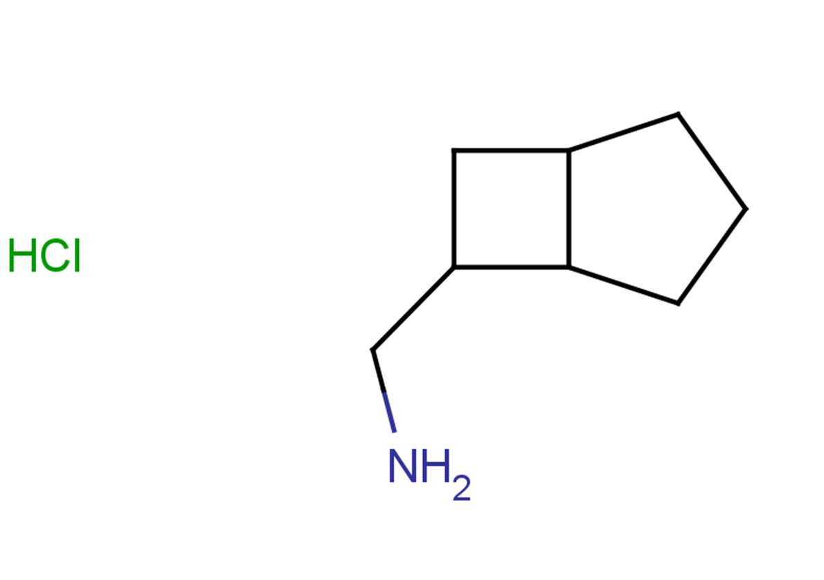{bicyclo[3.2.0]heptan-6-yl}methanamine hydrochloride, Mixture of diastereomers