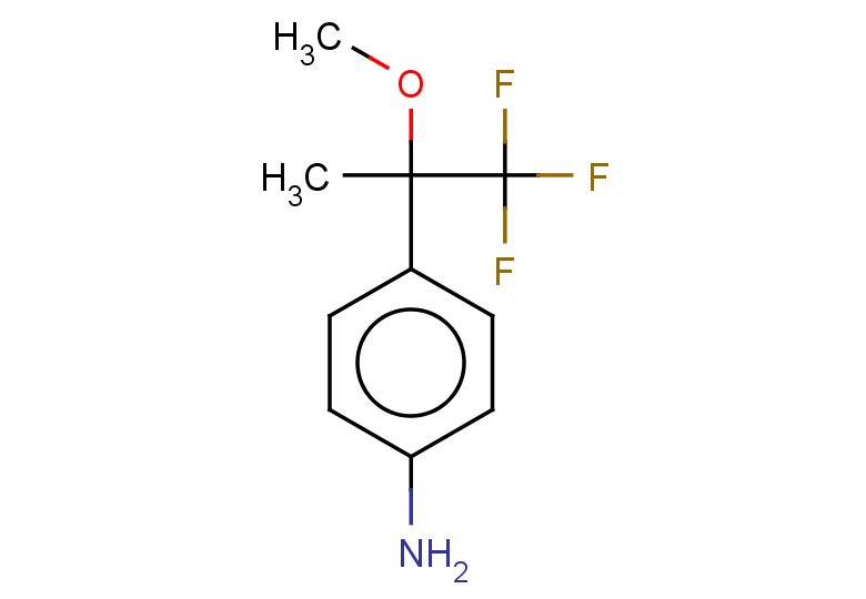 4-(1,1,1-trifluoro-2-methoxypropan-2-yl)aniline
