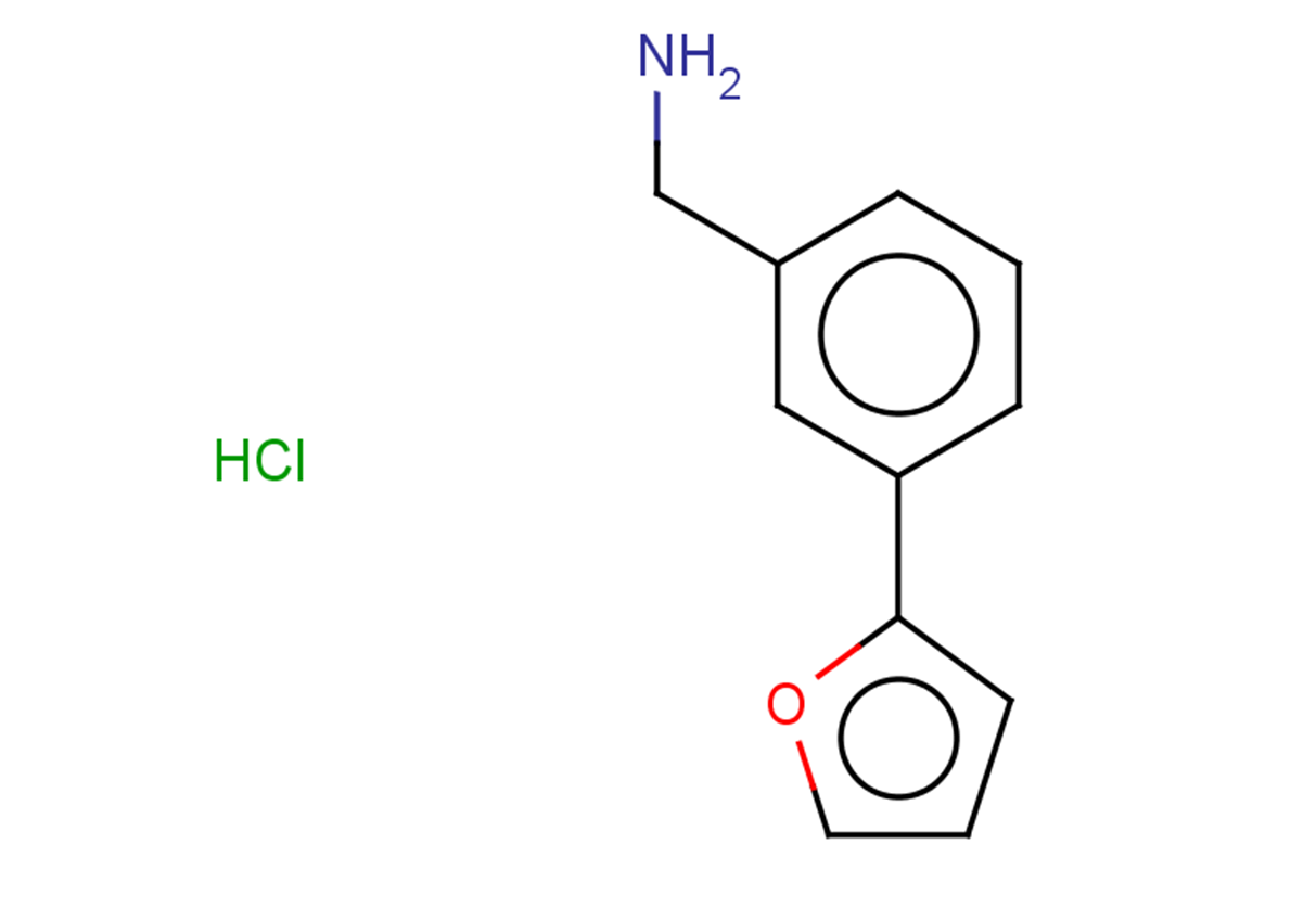 1-[3-(furan-2-yl)phenyl]methanamine hydrochloride