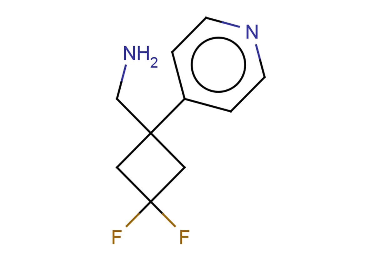 [3,3-difluoro-1-(pyridin-4-yl)cyclobutyl]methanamine