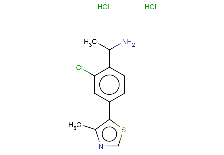 1-[2-chloro-4-(4-methyl-1,3-thiazol-5-yl)phenyl]ethan-1-amine dihydrochloride