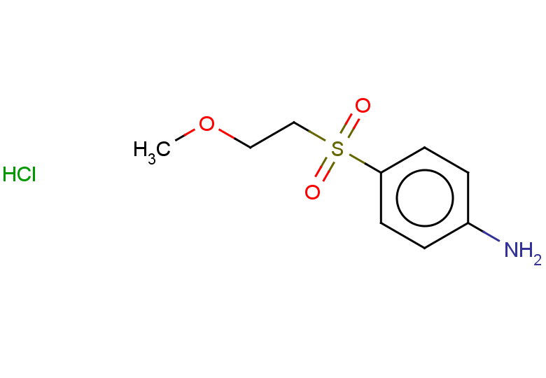 4-(2-methoxyethanesulfonyl)aniline hydrochloride