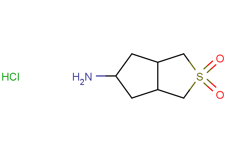 5-amino-hexahydro-1H-2lambda6-cyclopenta[c]thiophene-2,2-dione hydrochloride