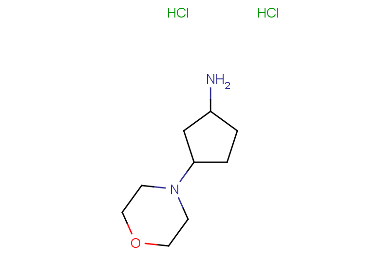 3-(morpholin-4-yl)cyclopentan-1-amine dihydrochloride