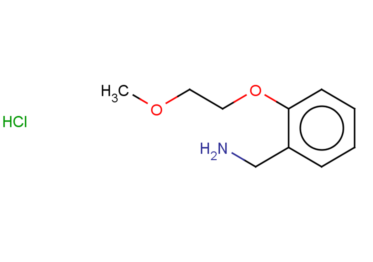 1-[2-(2-methoxyethoxy)phenyl]methanamine hydrochloride