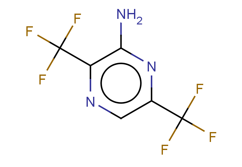 3,6-bis(trifluoromethyl)pyrazin-2-amine