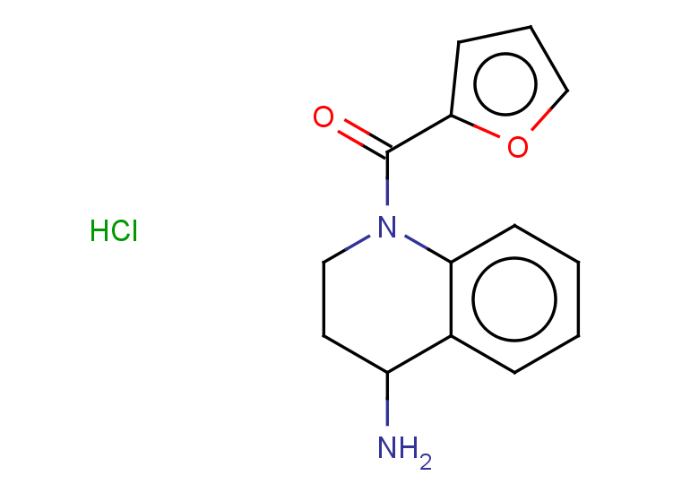 1-(furan-2-carbonyl)-1,2,3,4-tetrahydroquinolin-4-amine hydrochloride