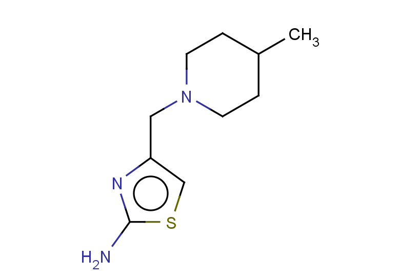 4-[(4-methylpiperidin-1-yl)methyl]-1,3-thiazol-2-amine