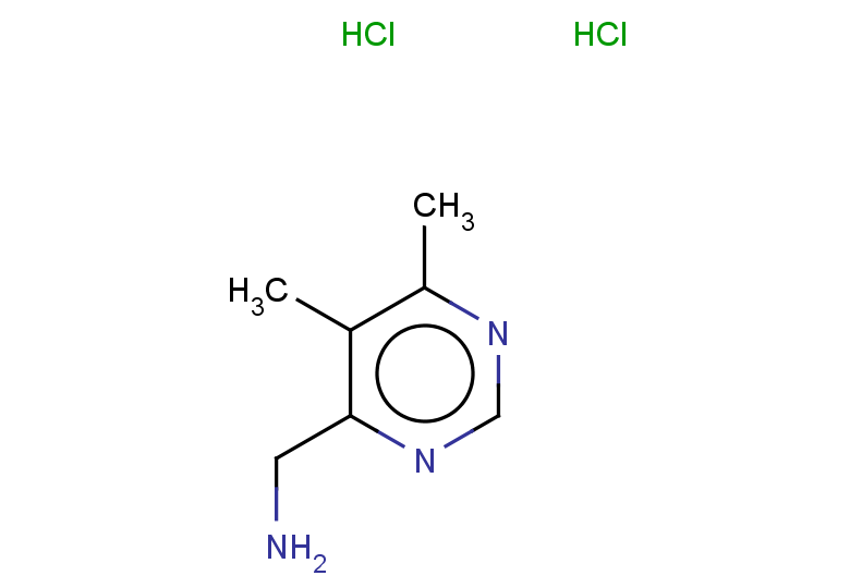 1-(5,6-dimethylpyrimidin-4-yl)methanamine dihydrochloride