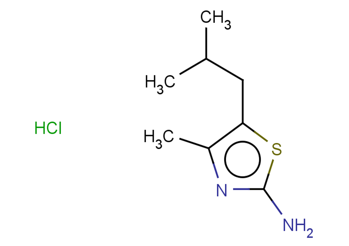 4-methyl-5-(2-methylpropyl)-1,3-thiazol-2-amine hydrochloride