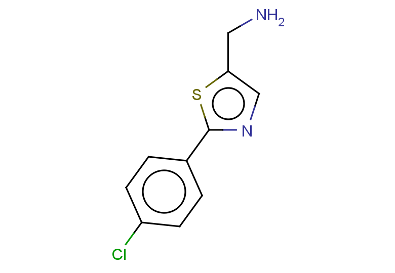 [2-(4-chlorophenyl)-1,3-thiazol-5-yl]methanamine