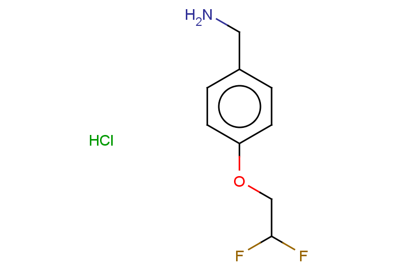 [4-(2,2-difluoroethoxy)phenyl]methanamine hydrochloride