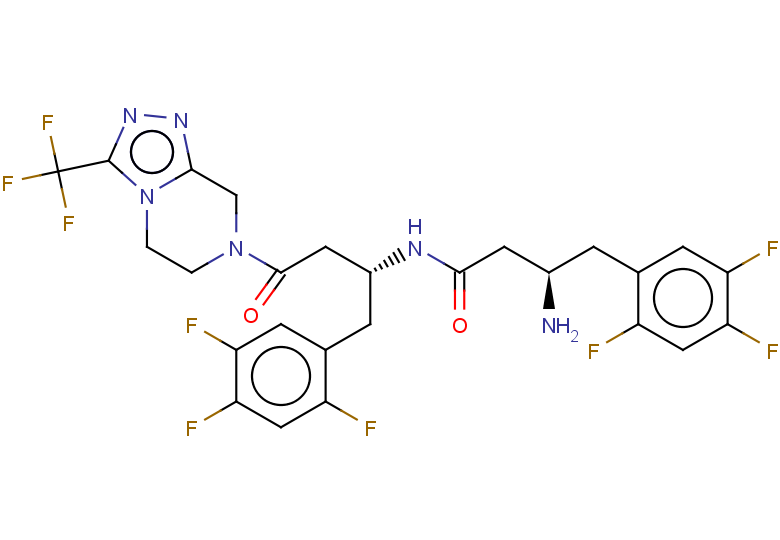 (3R)-3-amino-N-[(2R)-4-oxo-4-[3-(trifluoromethyl)-5H,6H,7H,8H-[1,2,4]triazolo[4,3-a]pyrazin-7-yl]-1-(2,4,5-trifluorophenyl)butan-2-yl]-4-(2,4,5-trifluorophenyl)butanamide