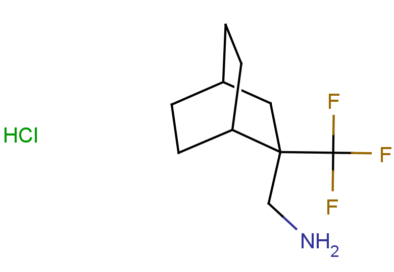 [2-(trifluoromethyl)bicyclo[2.2.2]octan-2-yl]methanamine hydrochloride