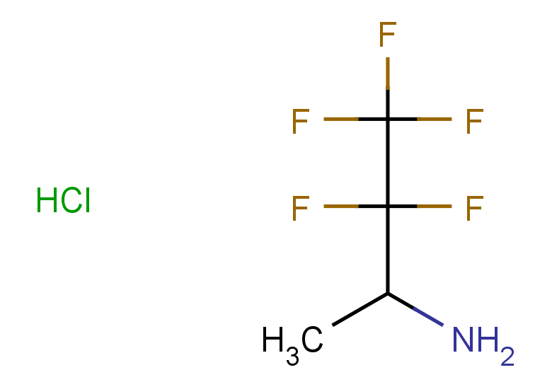 3,3,4,4,4-pentafluorobutan-2-amine hydrochloride