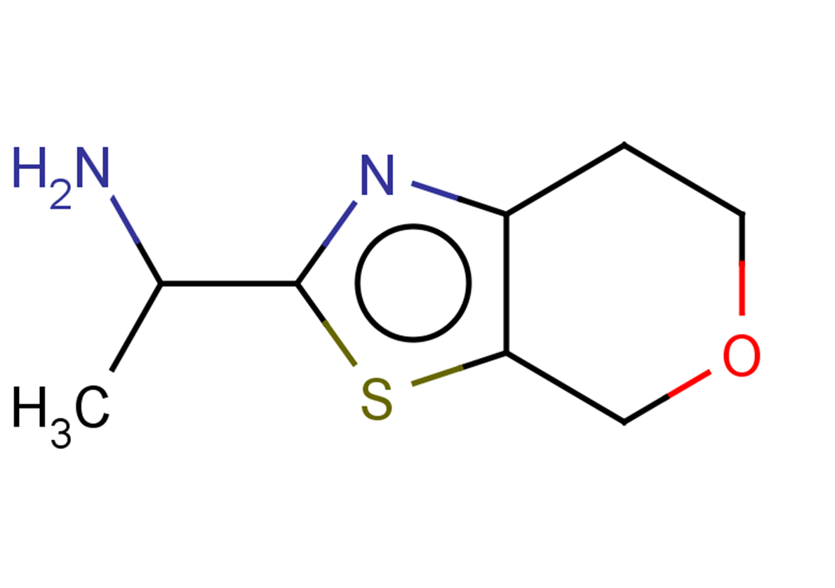 1-{4H,6H,7H-pyrano[4,3-d][1,3]thiazol-2-yl}ethan-1-amine