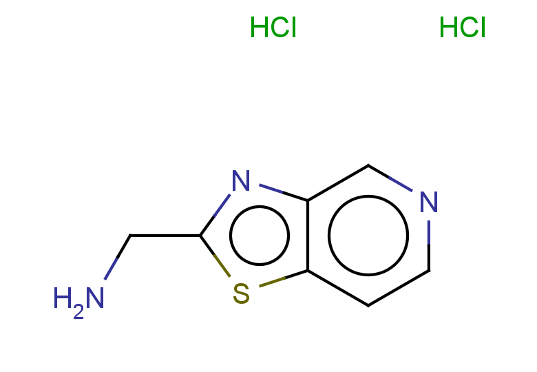 {[1,3]thiazolo[4,5-c]pyridin-2-yl}methanamine dihydrochloride