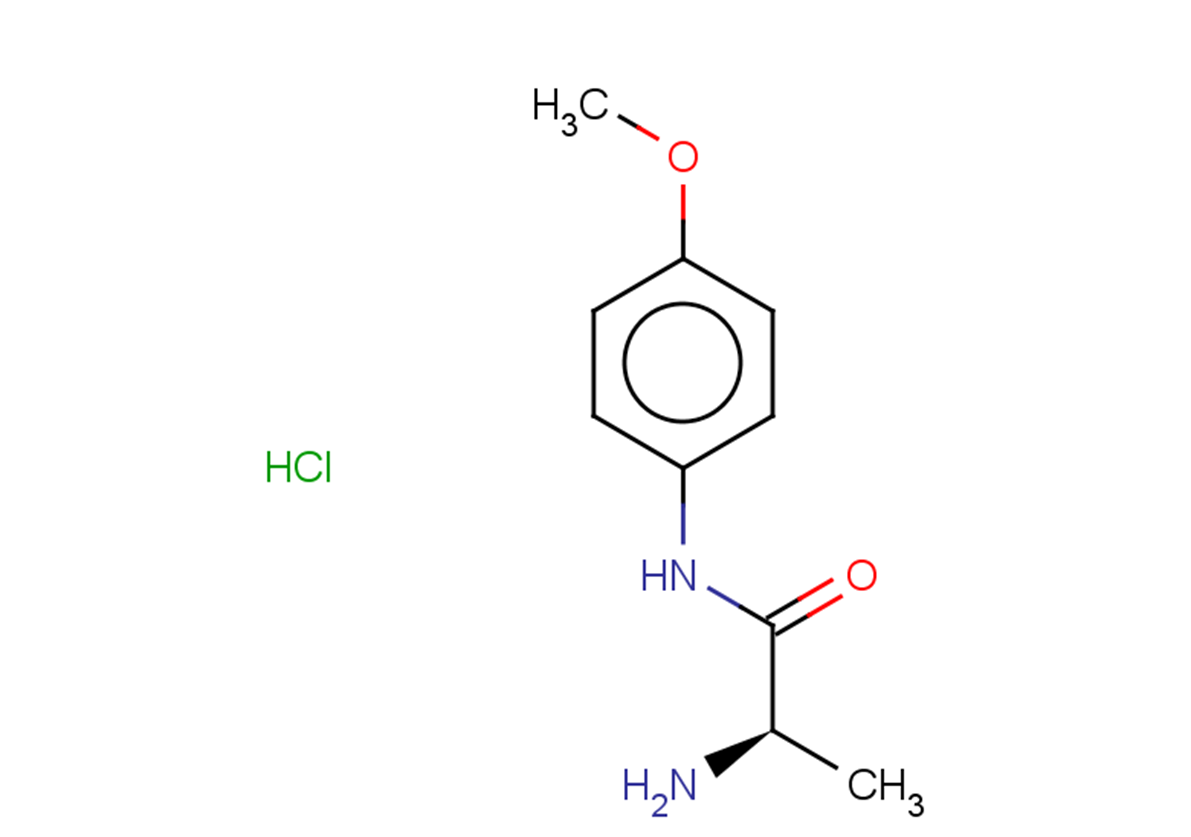 (2R)-2-amino-N-(4-methoxyphenyl)propanamide hydrochloride