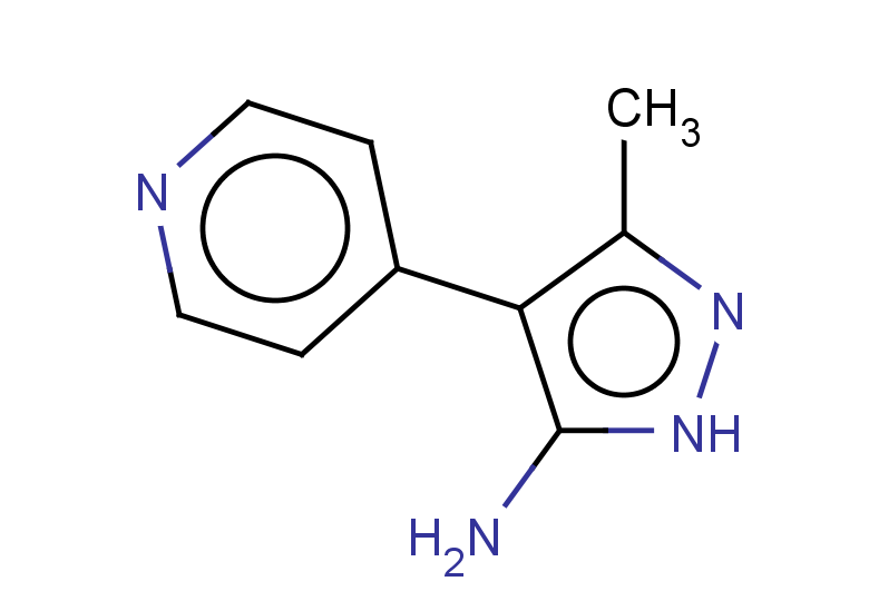 3-methyl-4-(pyridin-4-yl)-1H-pyrazol-5-amine
