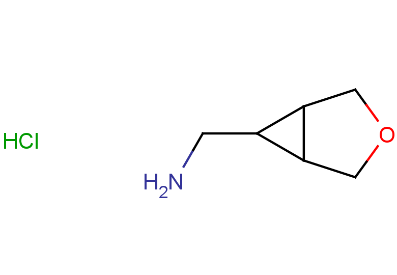 3-oxabicyclo[3.1.0]hexan-6-ylmethanamine hydrochloride, Mixture of diastereomers