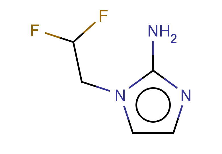 1-(2,2-difluoroethyl)-1H-imidazol-2-amine