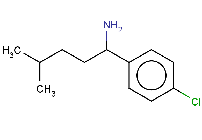 1-(4-chlorophenyl)-4-methylpentan-1-amine