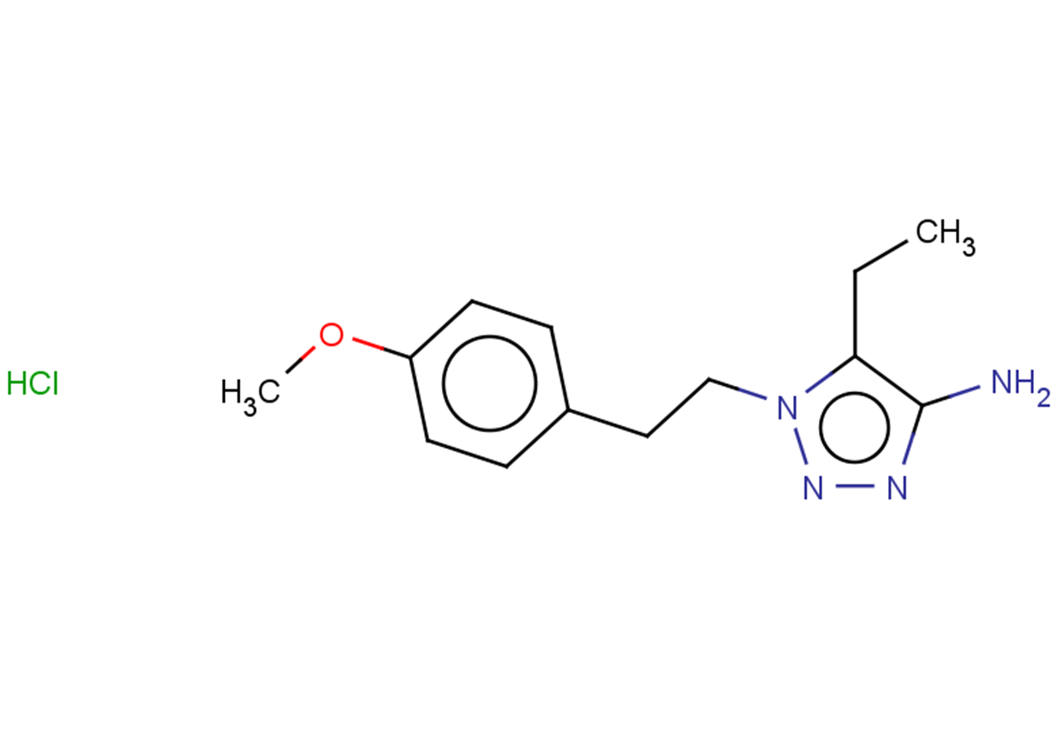 5-ethyl-1-[2-(4-methoxyphenyl)ethyl]-1H-1,2,3-triazol-4-amine hydrochloride