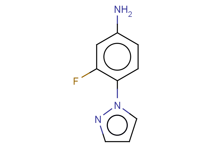 3-fluoro-4-(1H-pyrazol-1-yl)aniline