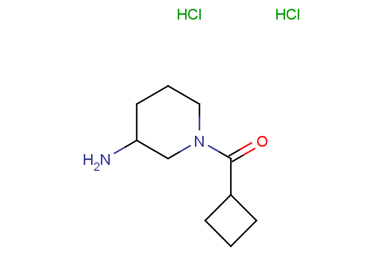 1-cyclobutanecarbonylpiperidin-3-amine dihydrochloride