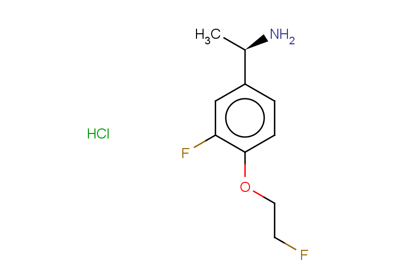 (1R)-1-[3-fluoro-4-(2-fluoroethoxy)phenyl]ethan-1-amine hydrochloride