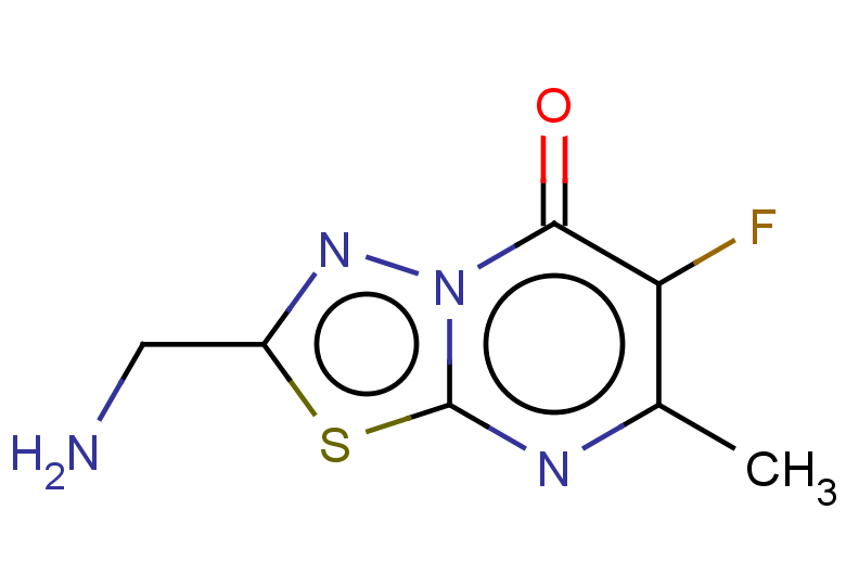 2-(aminomethyl)-6-fluoro-7-methyl-5H-[1,3,4]thiadiazolo[3,2-a]pyrimidin-5-one