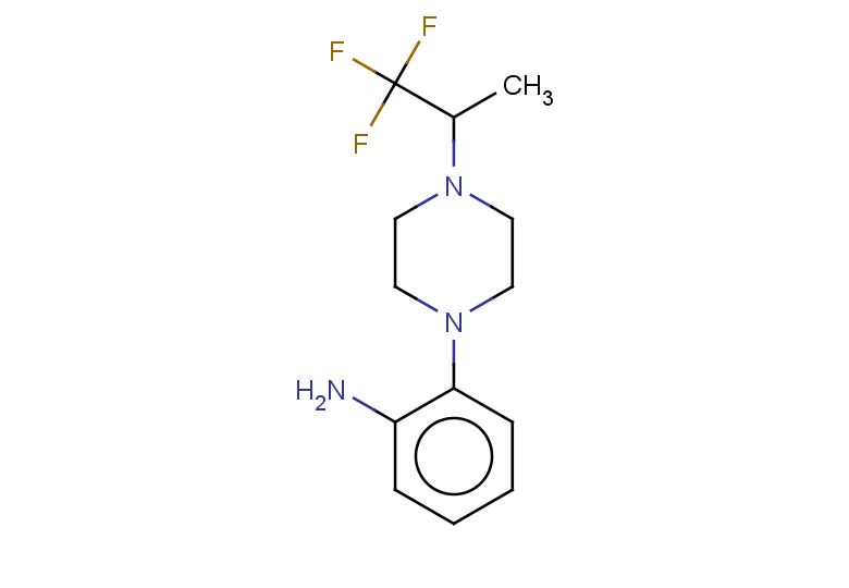 2-[4-(1,1,1-trifluoropropan-2-yl)piperazin-1-yl]aniline